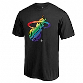 Men's Miami Heat Fanatics Branded Black Team Pride T-Shirt FengYun,baseball caps,new era cap wholesale,wholesale hats